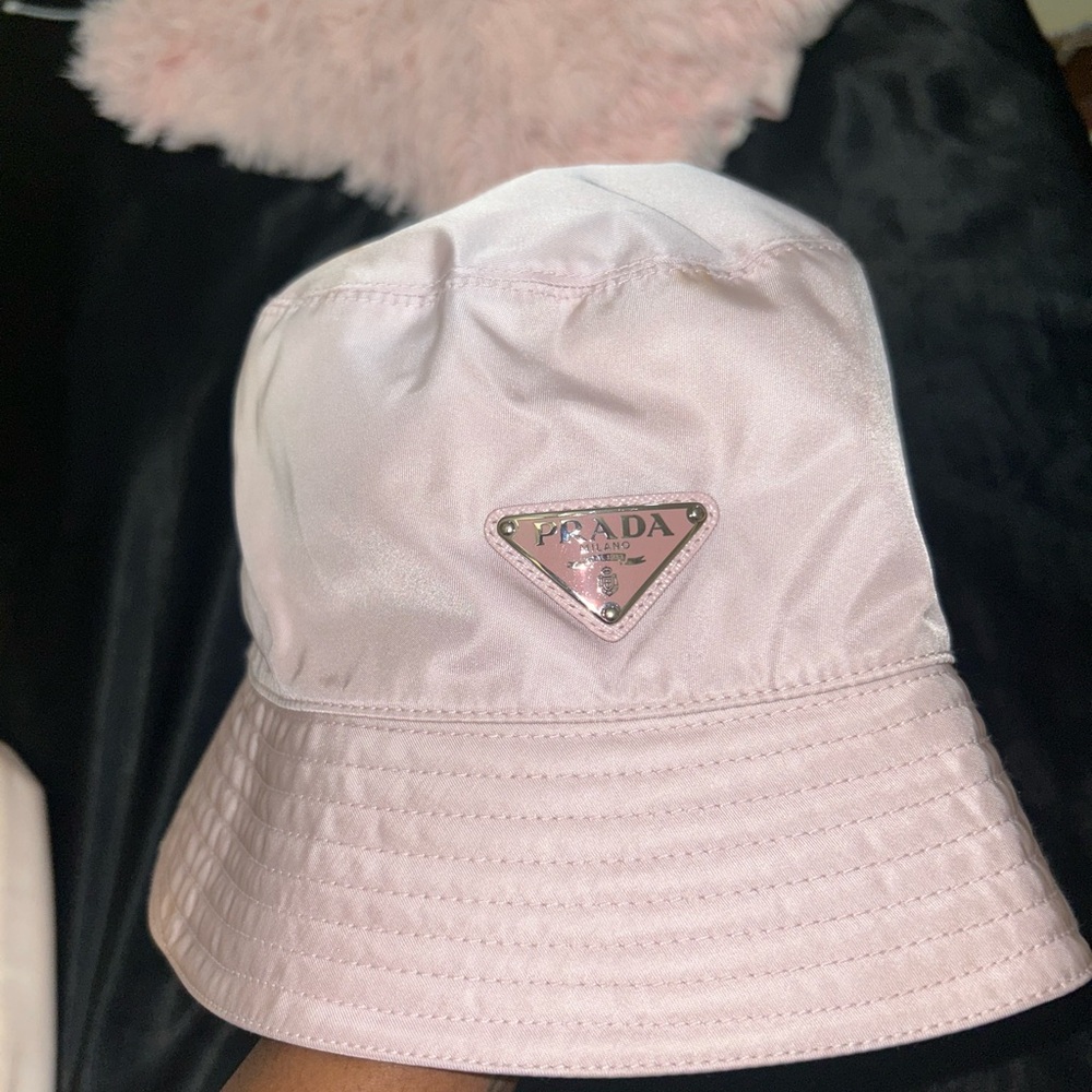 Pink Prada Hat